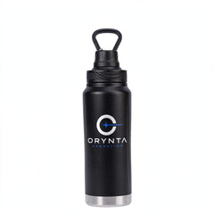 Black ORYNTA ACTIVE 800ml insulated sports water bottle
