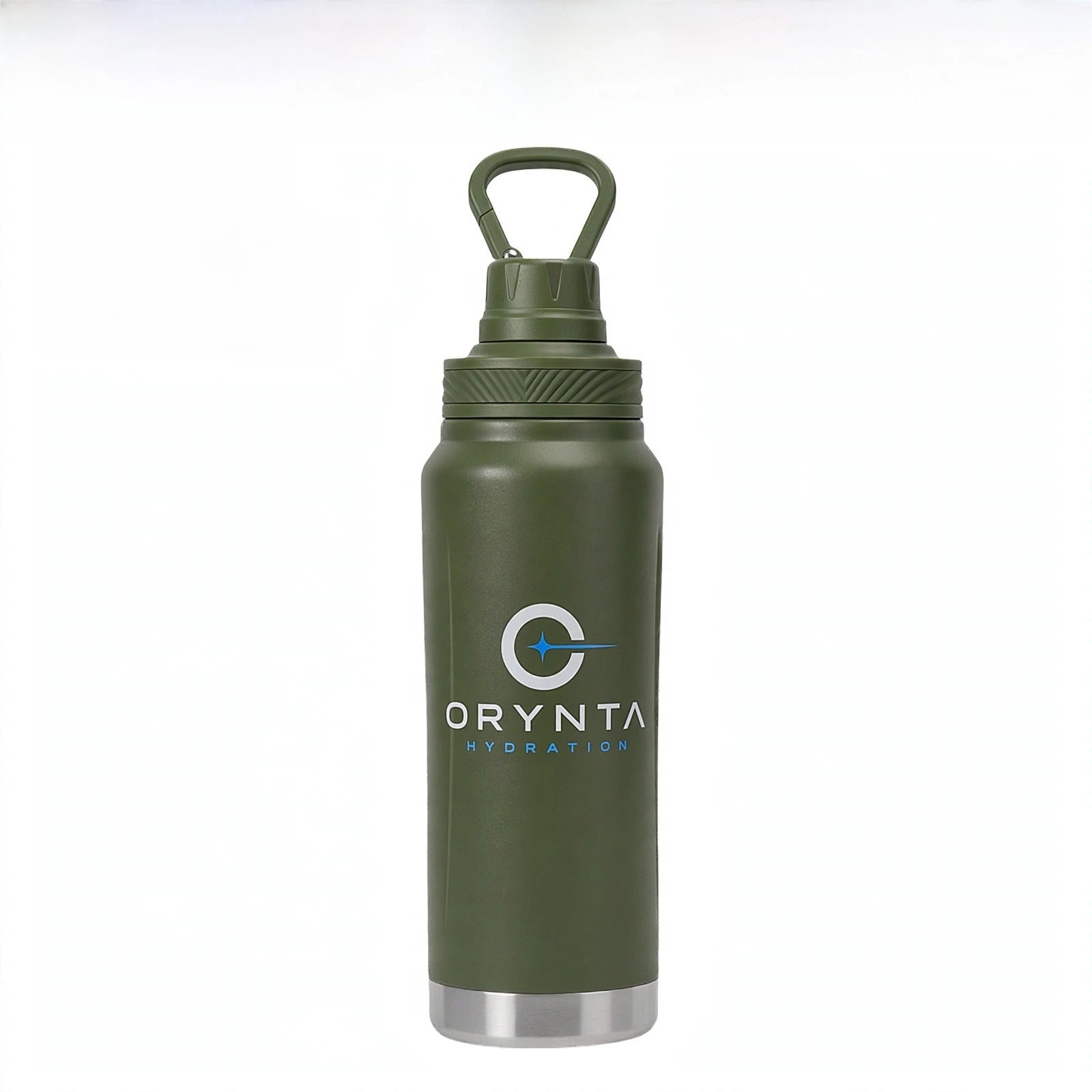 Green ORYNTA ACTIVE 800ml insulated sports water bottle