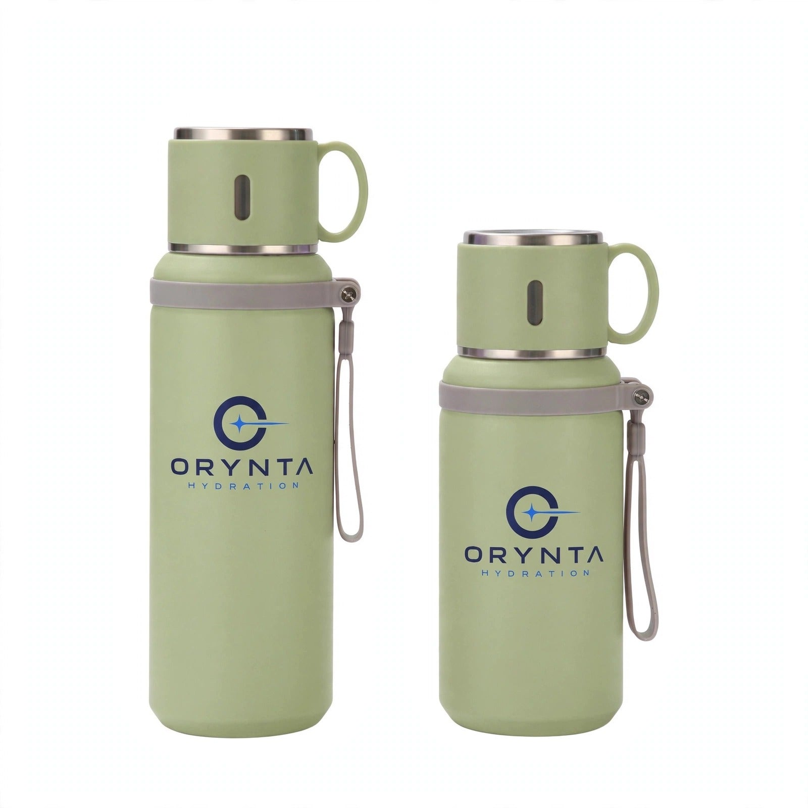 Green ORYNTA TRAVEL bottle size options