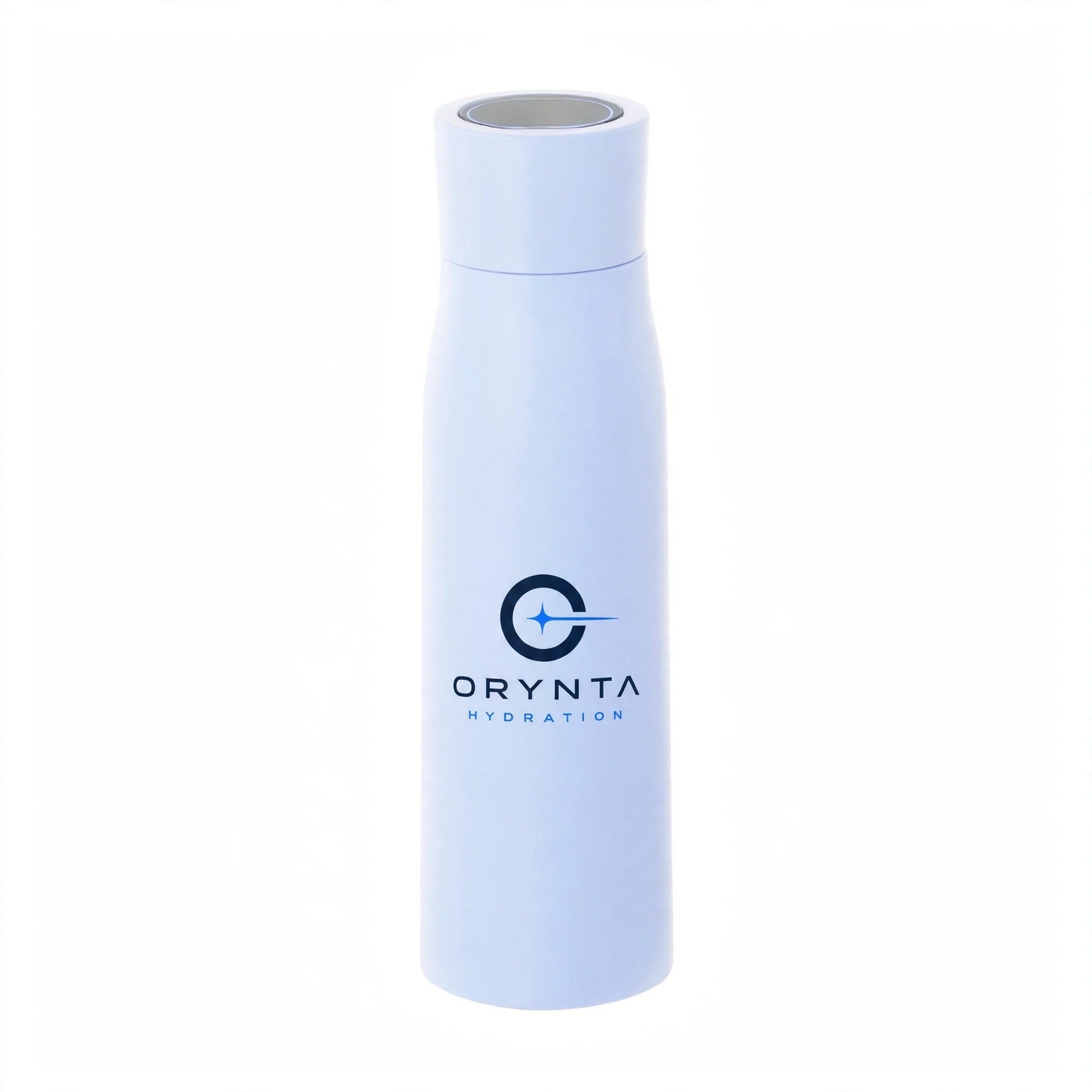 Light blue ORYNTA ONE insulated smart water bottle