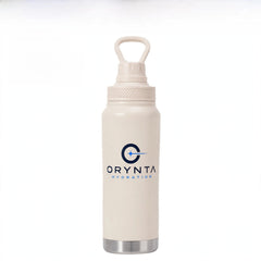 White ORYNTA ACTIVE 800ml insulated sports water bottle