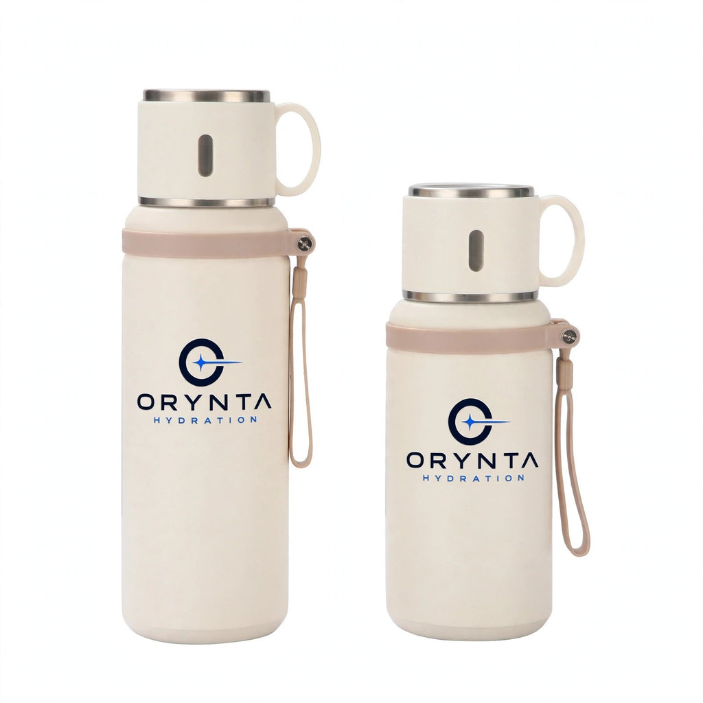 White ORYNTA TRAVEL bottle size options